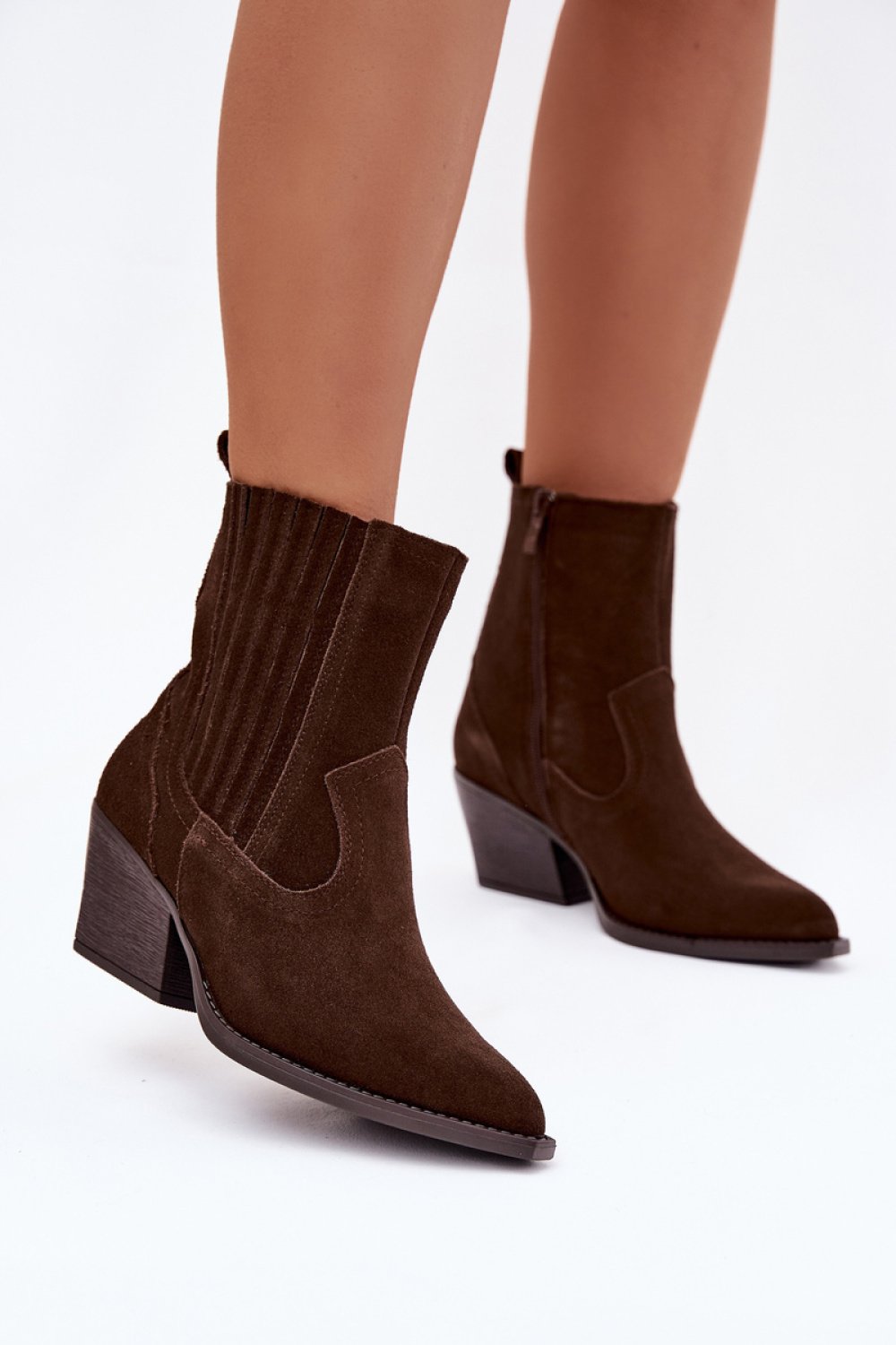 Botki Model Dylira 6350 Czekolada - Step in style