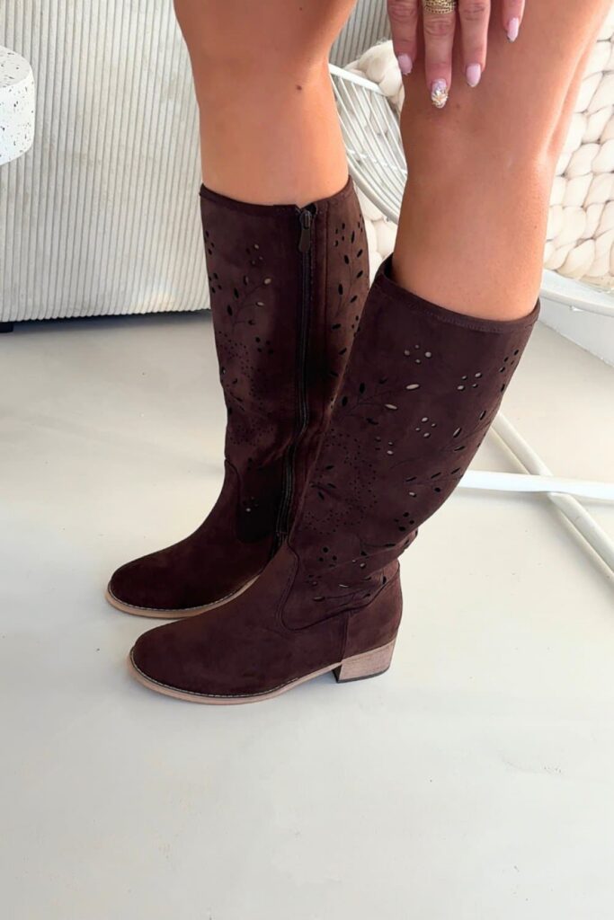 Kozaki Model Helinna NS596P Czekolada - Step in style