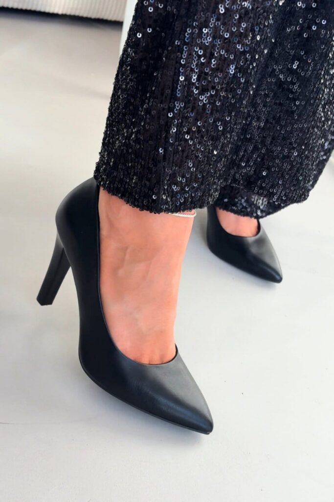 Szpilki Model Sergio Leone 1446 Black - Step in style