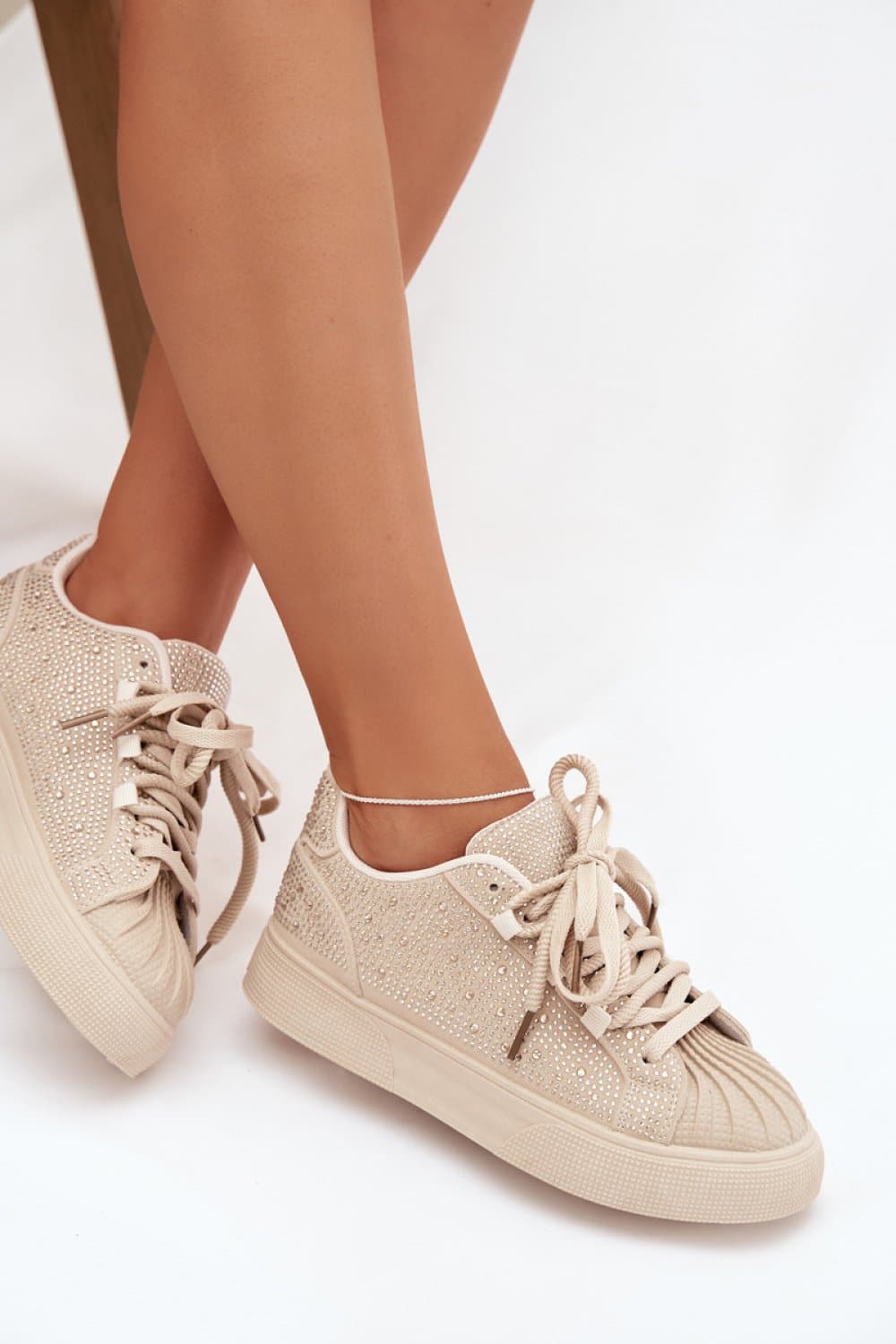 Buty Sportowe Model Calissea 9031 Beige - Step in style - obrazek 2