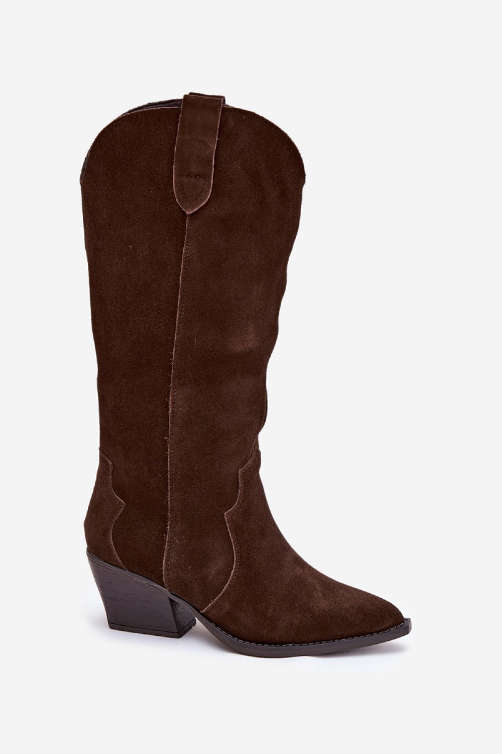 Kozaki Model Urselle 6396 Czekolada - Step in style - obrazek 2