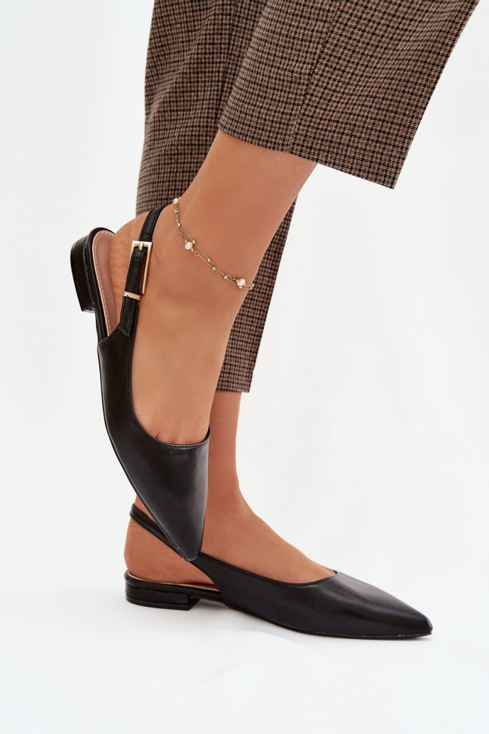 Baleriny Model Iverelle D-046 Black - Step in style