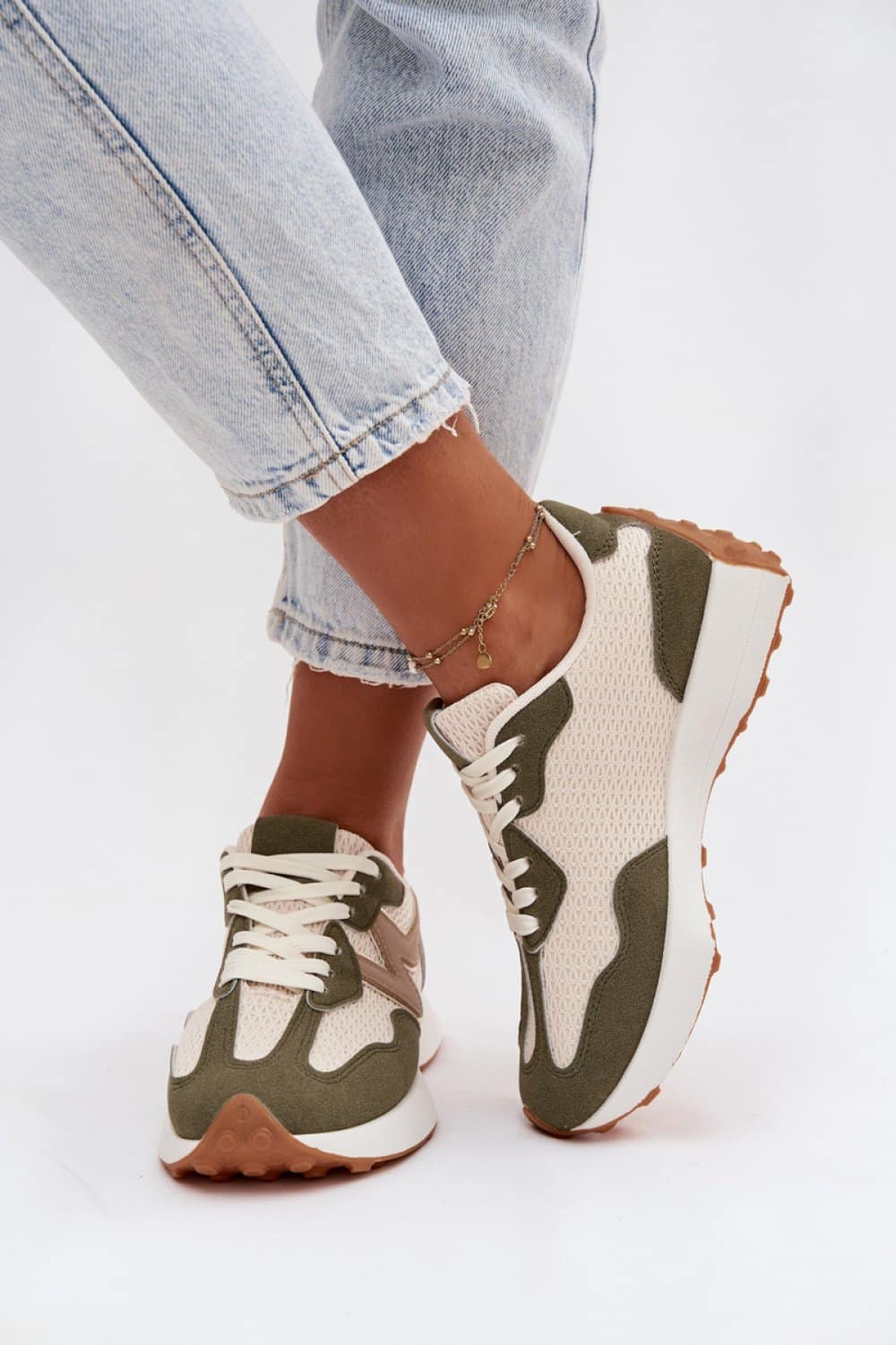 Buty Sportowe Model Janelora A023 Green - Step in style - obrazek 3