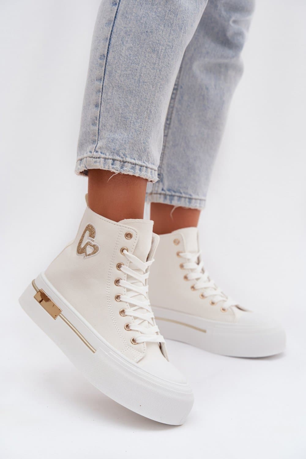 Trampki Model Meloria A88-211 White - Step in style