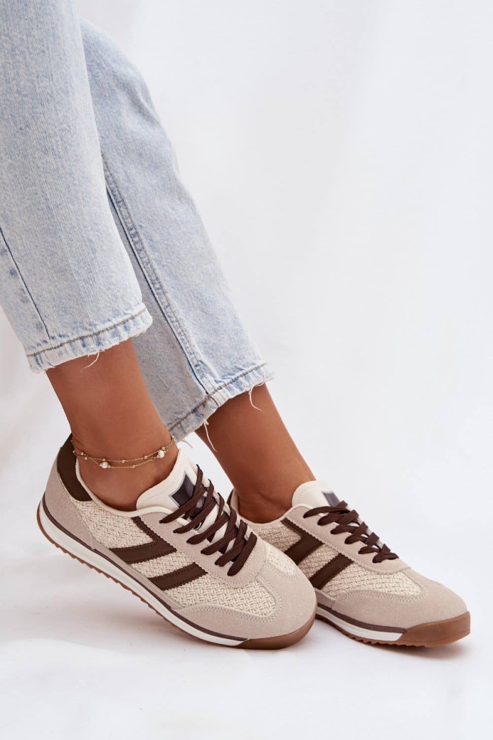 Buty Sportowe Model Soretta C3942 Beige - Step in style