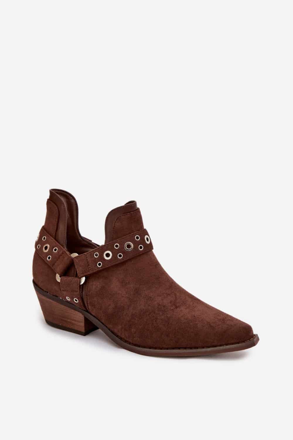 Botki Model Vannessae C-991 Czekolada - Step in style - obrazek 2