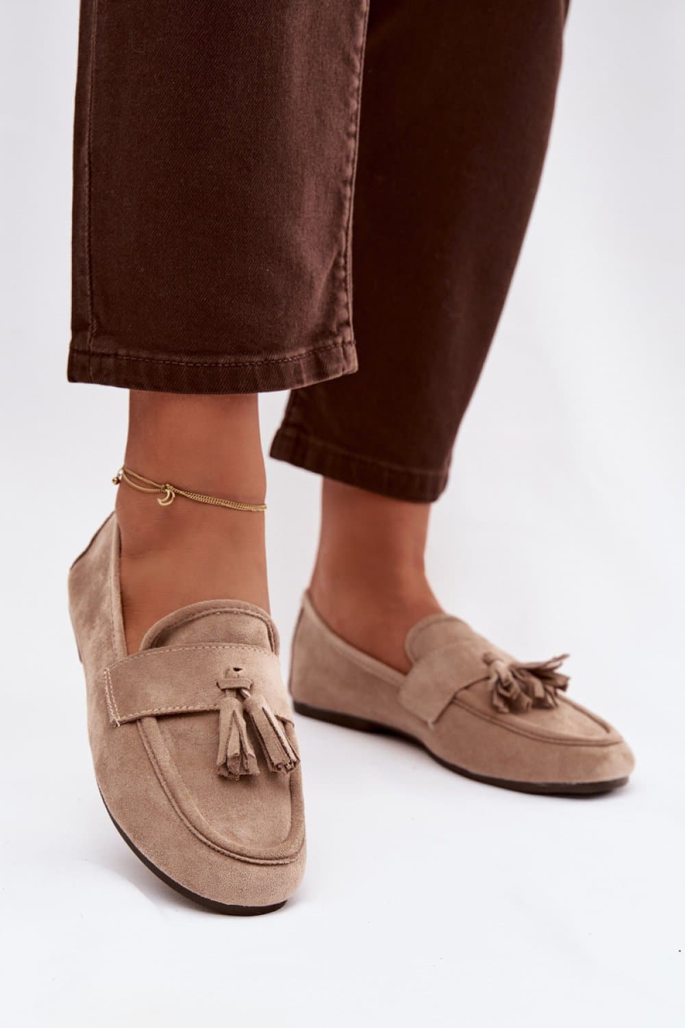Mokasyny Model Marilisse G504 Beige - Step in style