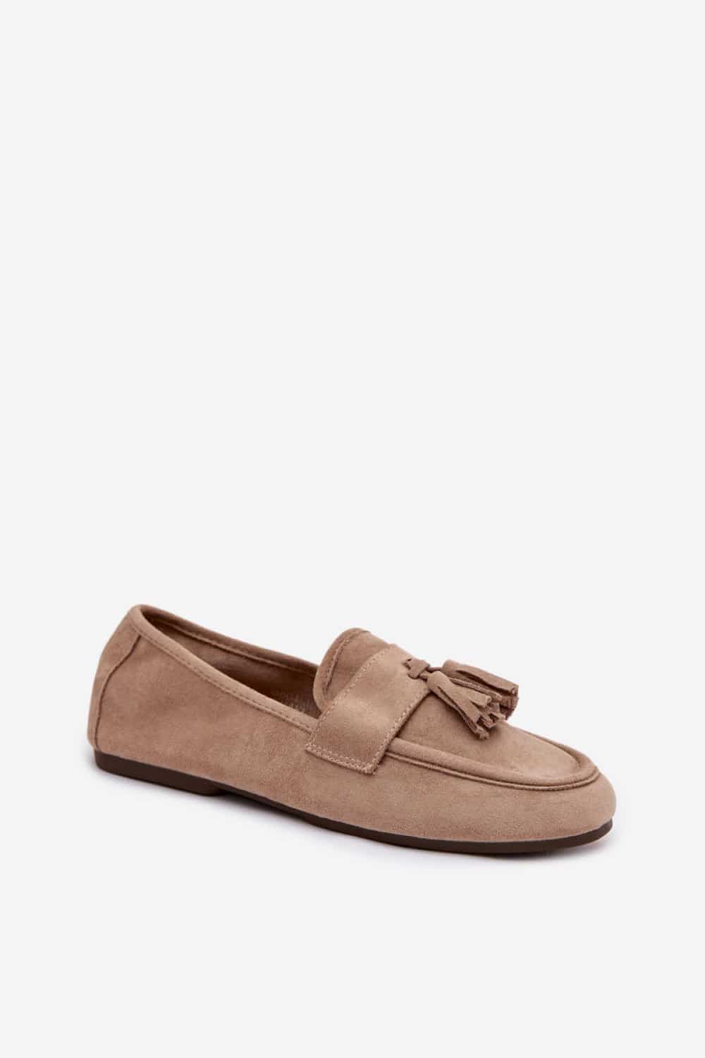 Mokasyny Model Marilisse G504 Beige - Step in style - obrazek 2