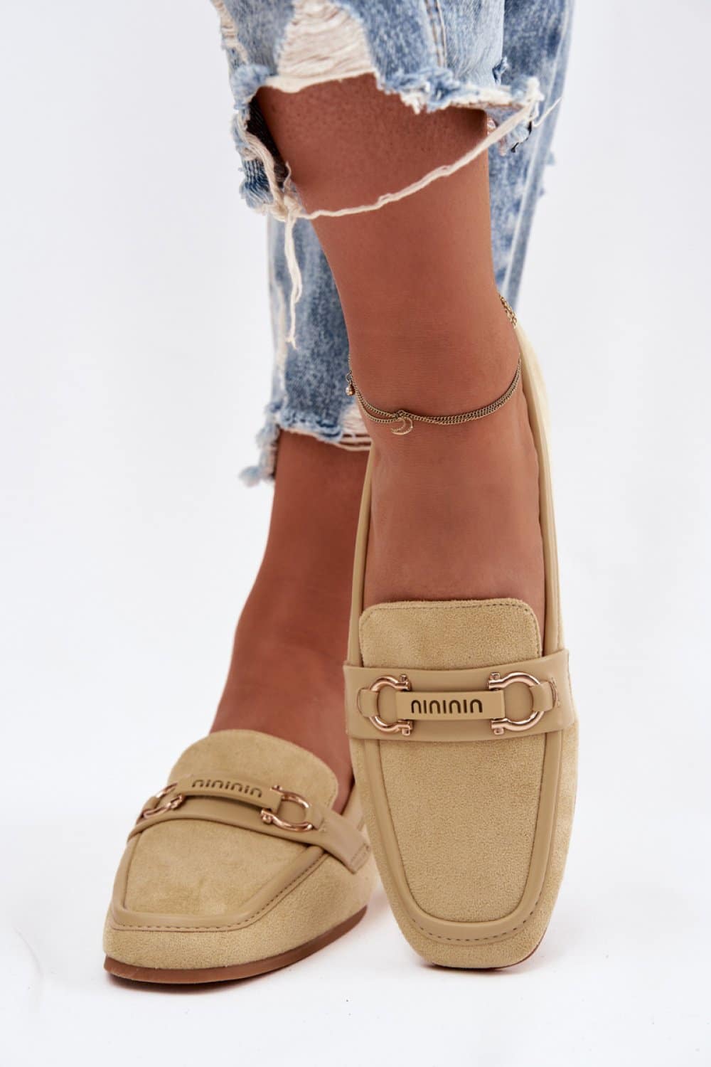 Mokasyny Model Evelora H8-515 Yellow - Step in style