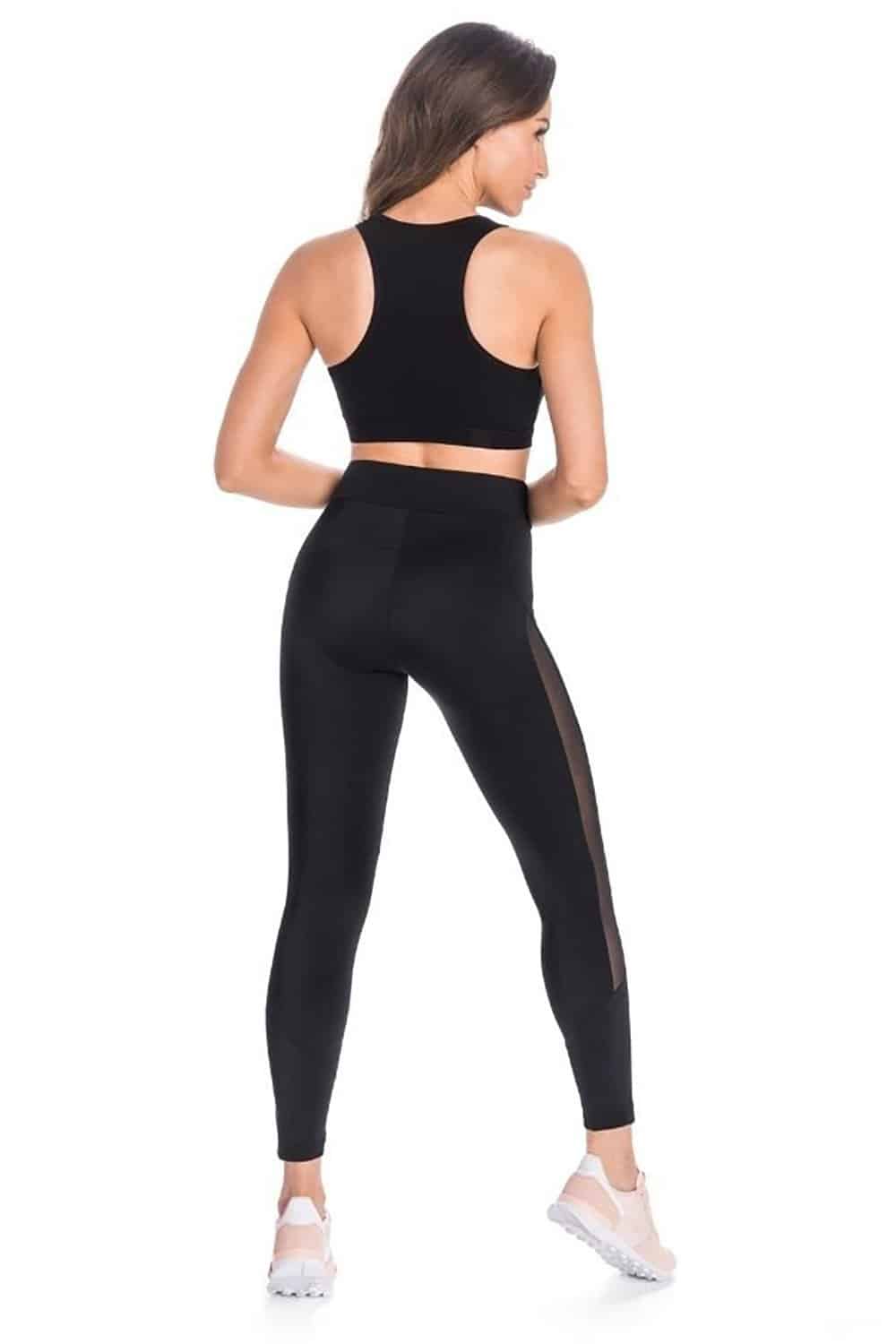 Legginsy Model Mappy 2224 Black - Teyli - obrazek 2