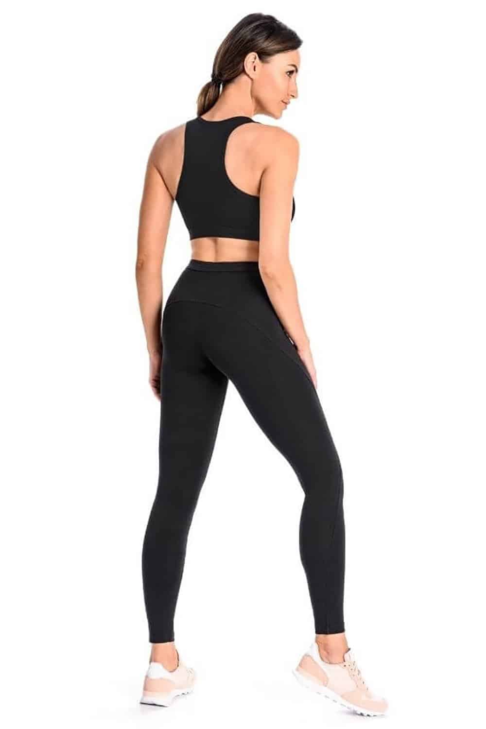 Legginsy Model Push Up 2202 Black - Teyli - obrazek 2