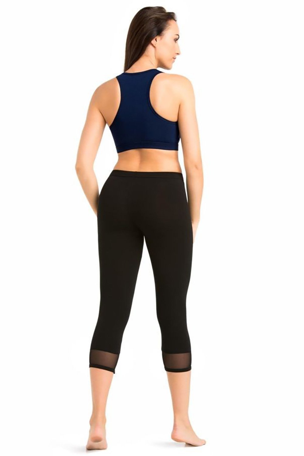 Legginsy Model 3/4 Glamo 2203 Black - Teyli - obrazek 2