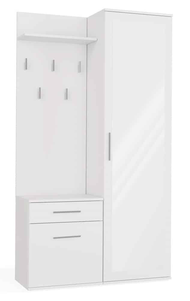 Garderoba DUO BIAŁY