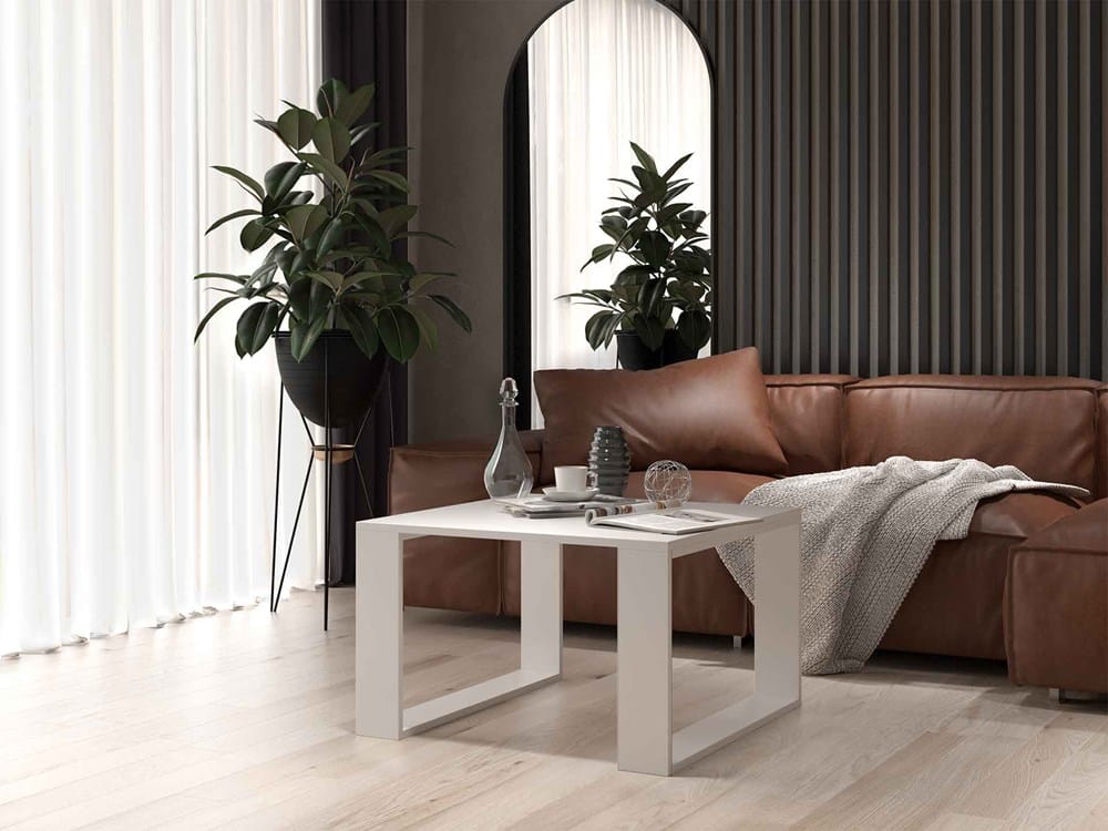 Ława Modern MINI BIAŁY - obrazek 3