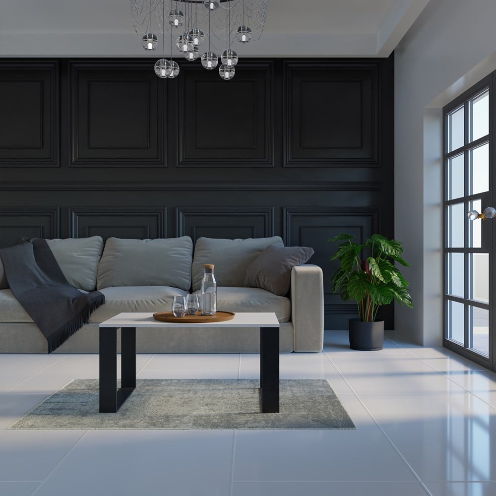 Ława Modern MODERN BIAŁY CZERŃ - obrazek 4