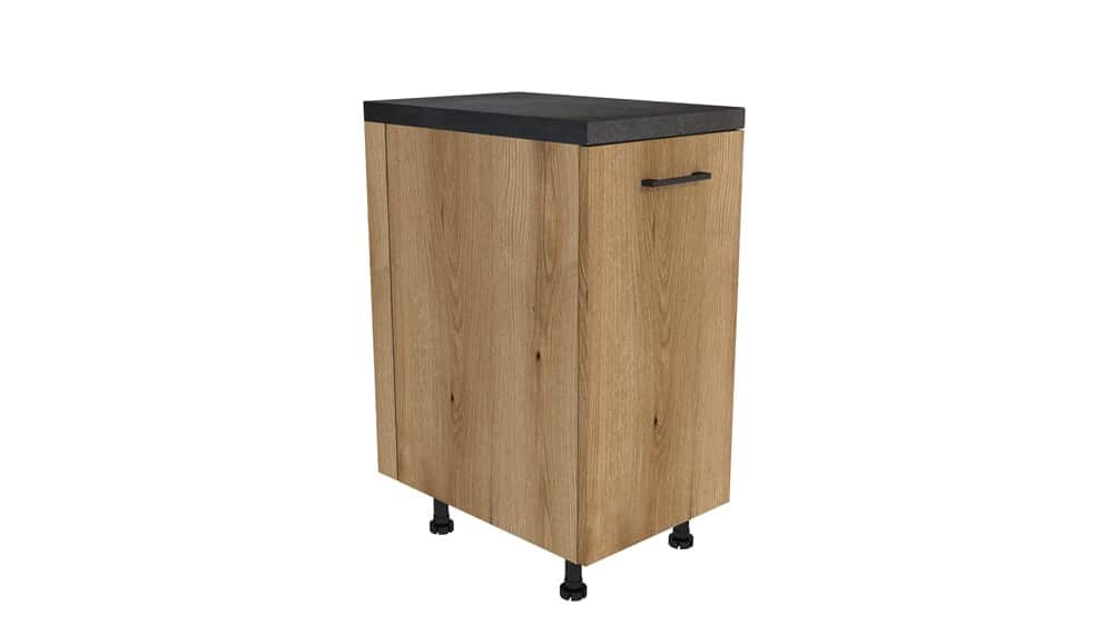 MEBLE KUCHENNE ZESTAW VARIO 240X180CM Z4 CZARNY/EVOKE BLAT DISTRICT BEZ AGD - obrazek 2