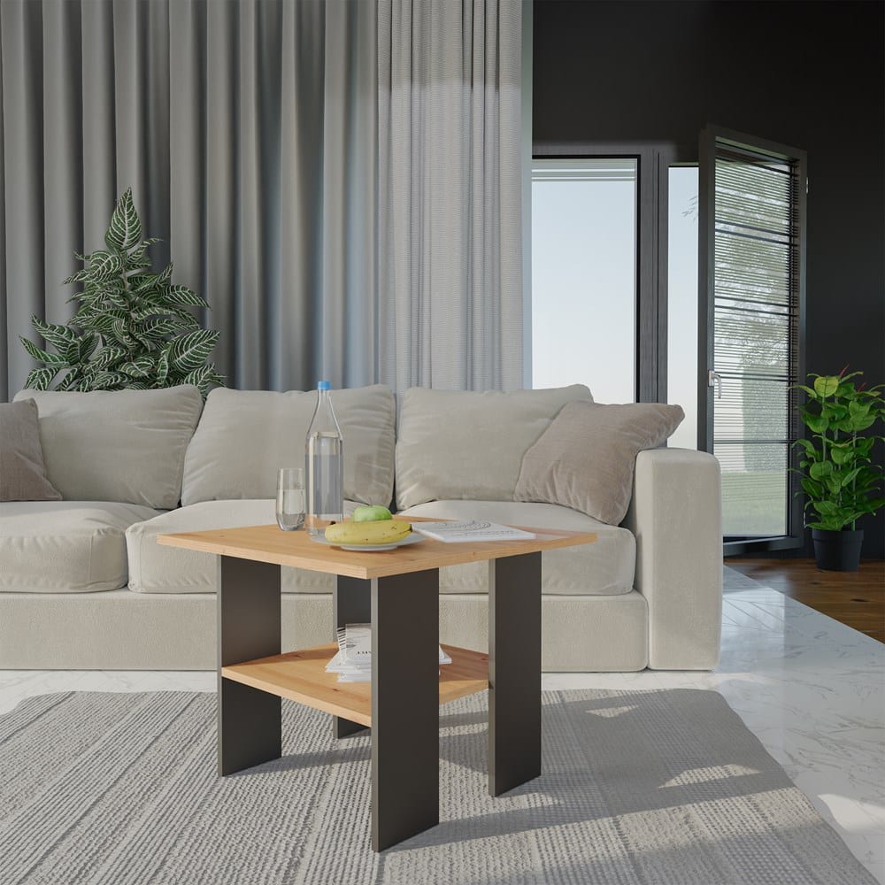 Stolik Moderna MODERNA ARTISAN CZARNY - obrazek 6