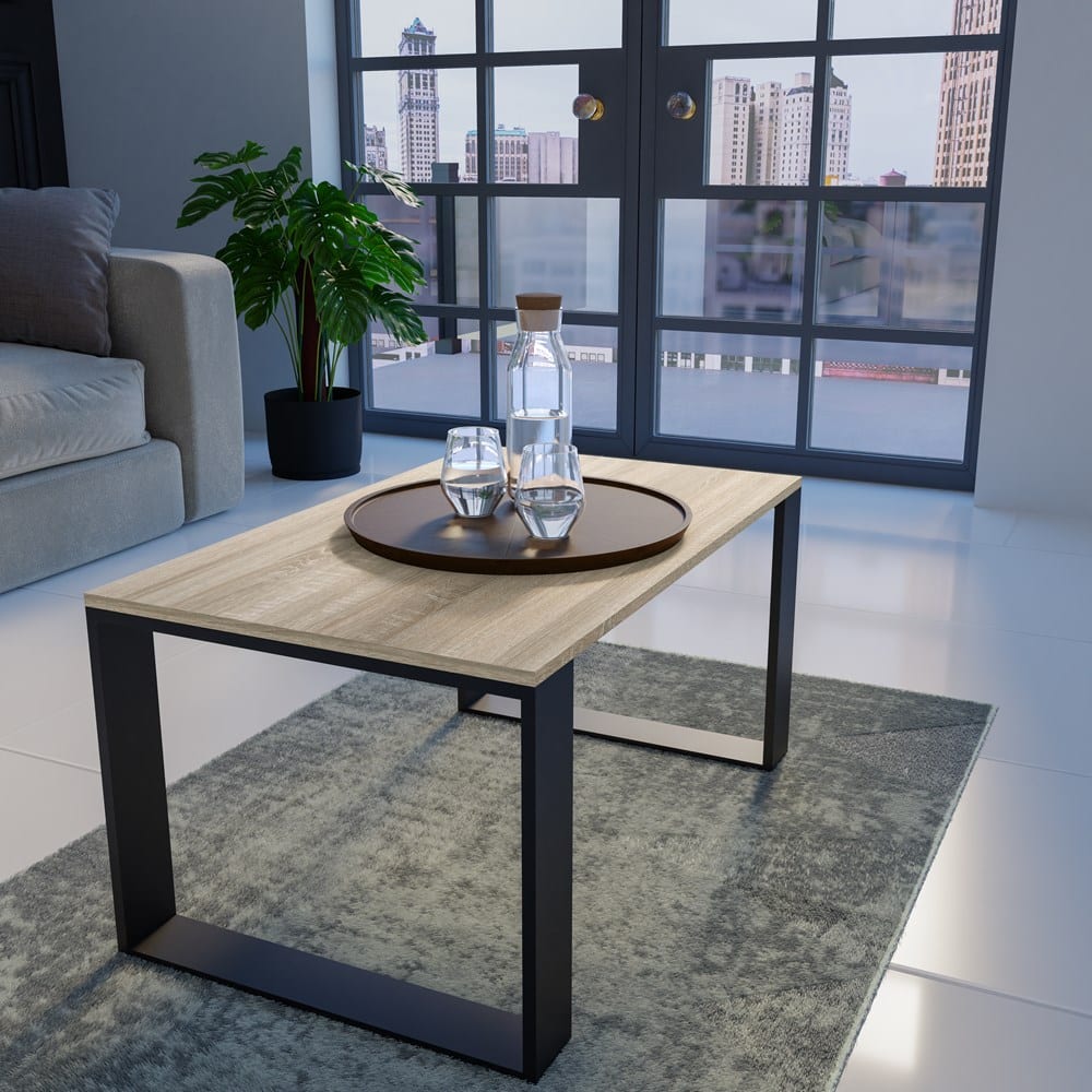 Ława Modern MODERN SONOMA CZARNY - obrazek 6